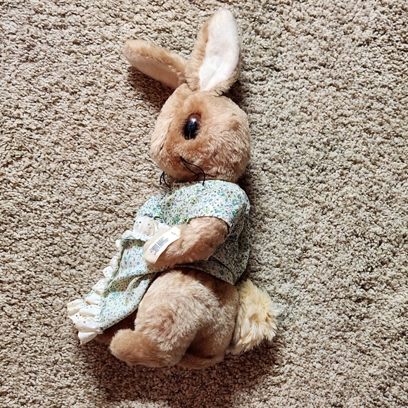 VTG Eden Beatrix Potter Mrs. Josephine Rabbit Stuffed animal - Picture 3 of 13